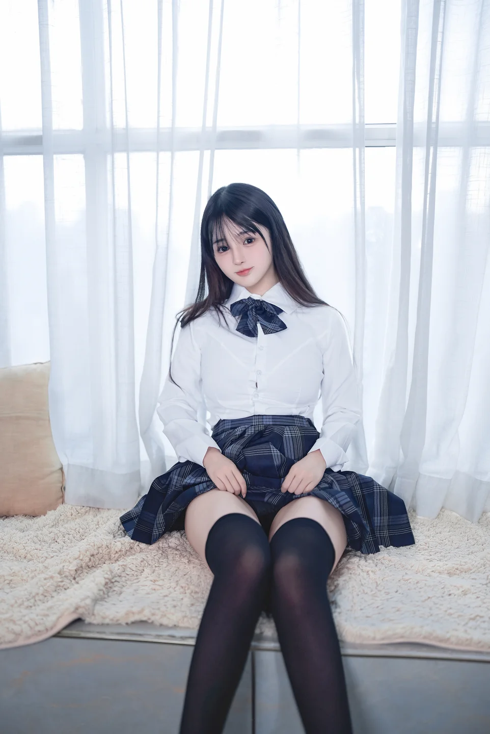 桜井宁宁 - JK制服 2 [146P,1V-520MB] tg@simisebaisi 【丝足阁】004.webp